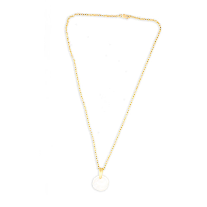 Freshwater Coin Pearl Necklace