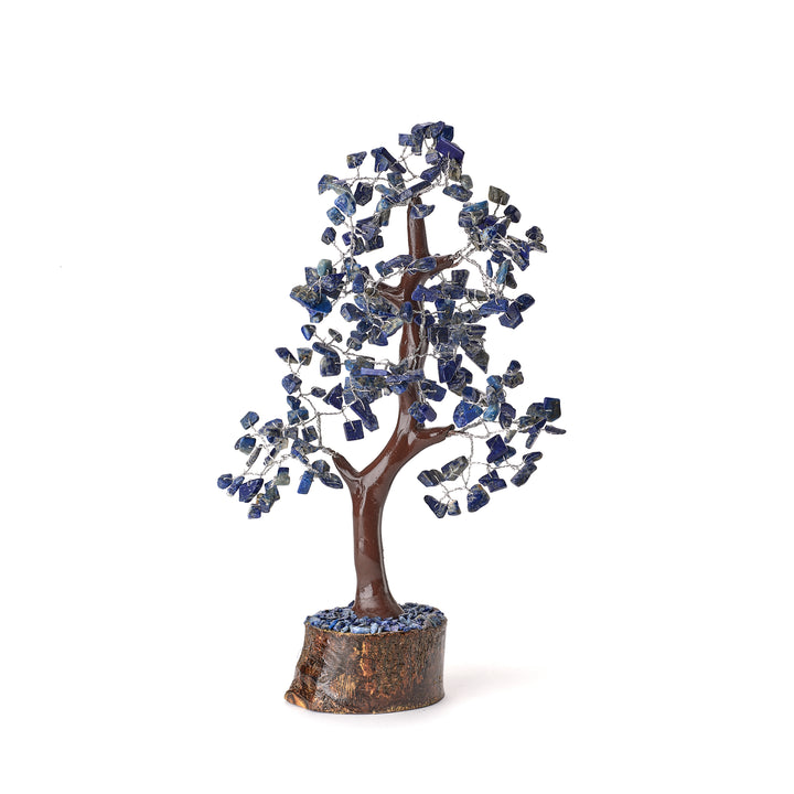 Gemstone Feng Shui Tree with Wooden Base