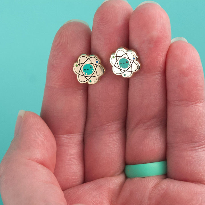 Excited Atom Earrings