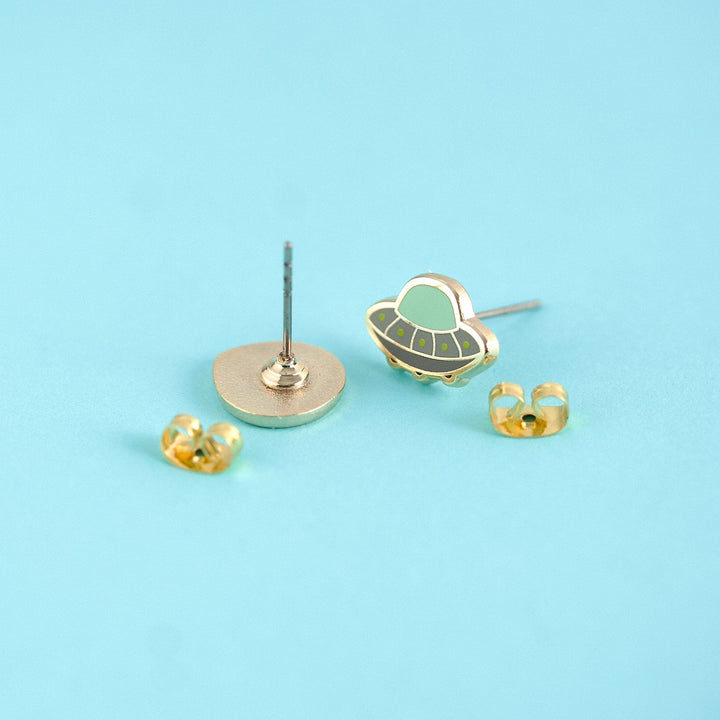 Alien Enamel Earrings