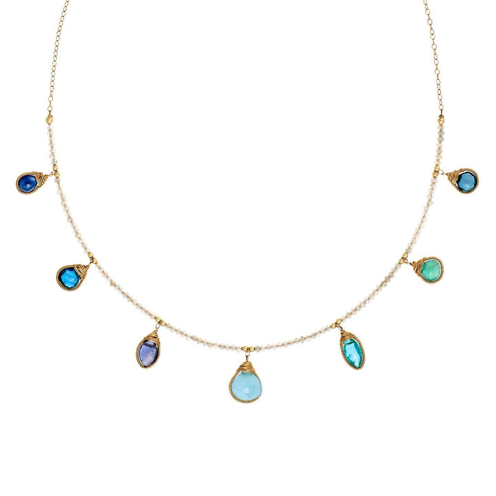 Celia Technicolor Collar, Blues