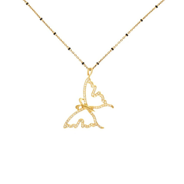 Gold Butterfly Necklace