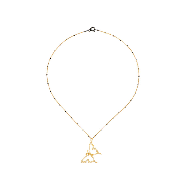 Gold Butterfly Necklace