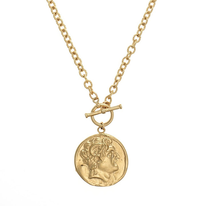 Gold Coin Necklace