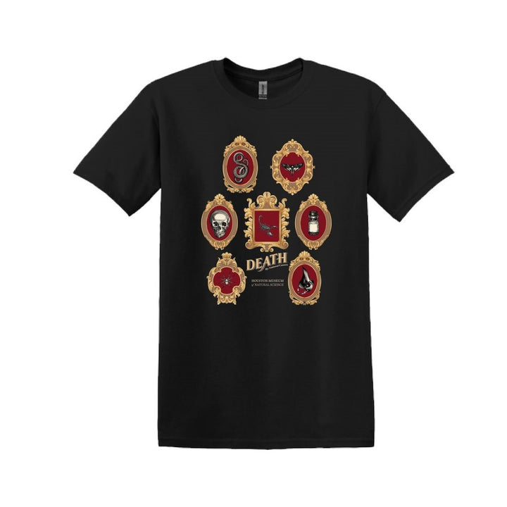 HMNS Death By Natural Causes Victorian Picture Frame T-Shirt