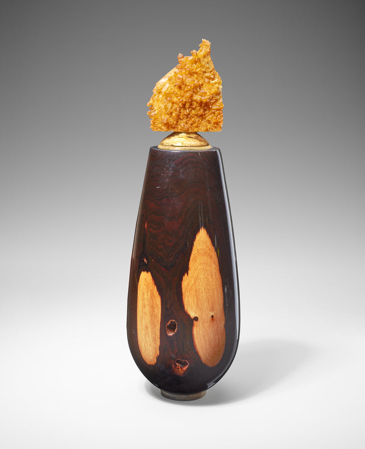 African Blackwood with Quartz