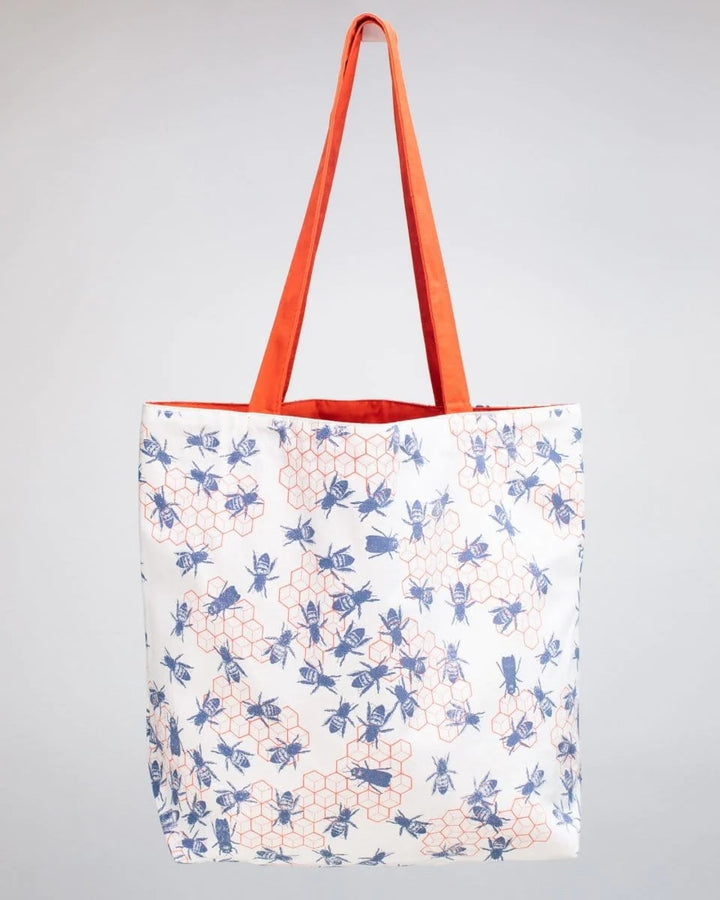 Bee Hive Canvas Tote