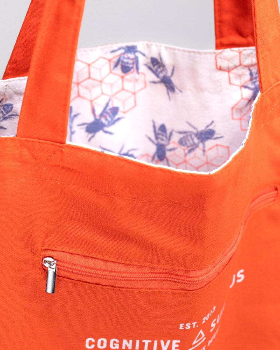 Bee Hive Canvas Tote