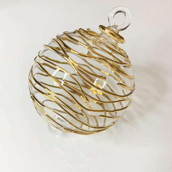 Gold Spiral Egyptian Ornament