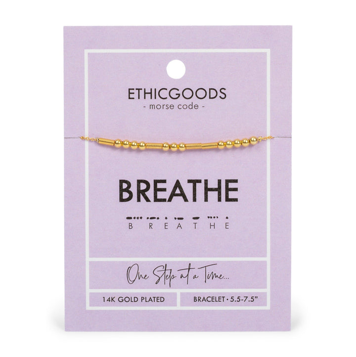 Morse Code Beaded Bracelet