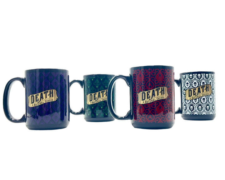 HMNS Death By Natural Causes Victorian Wallpaper Mugs