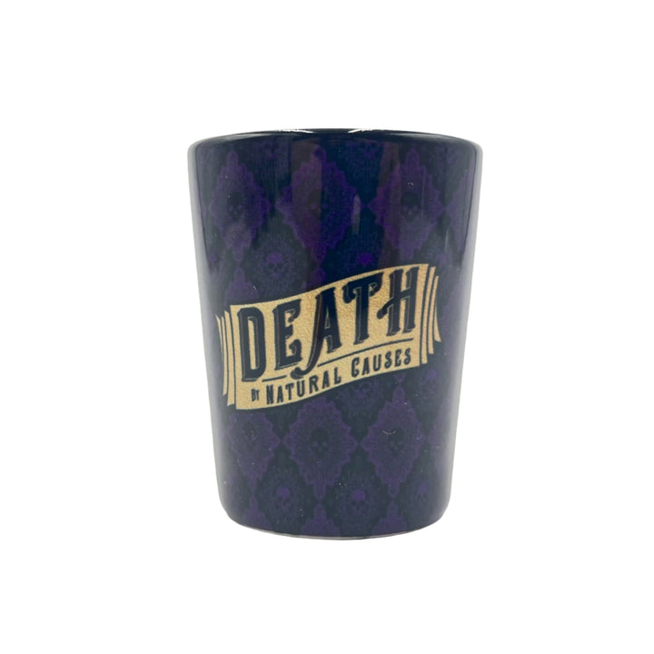 HMNS Death By Natural Causes Victorian Wallpaper Shot Glass