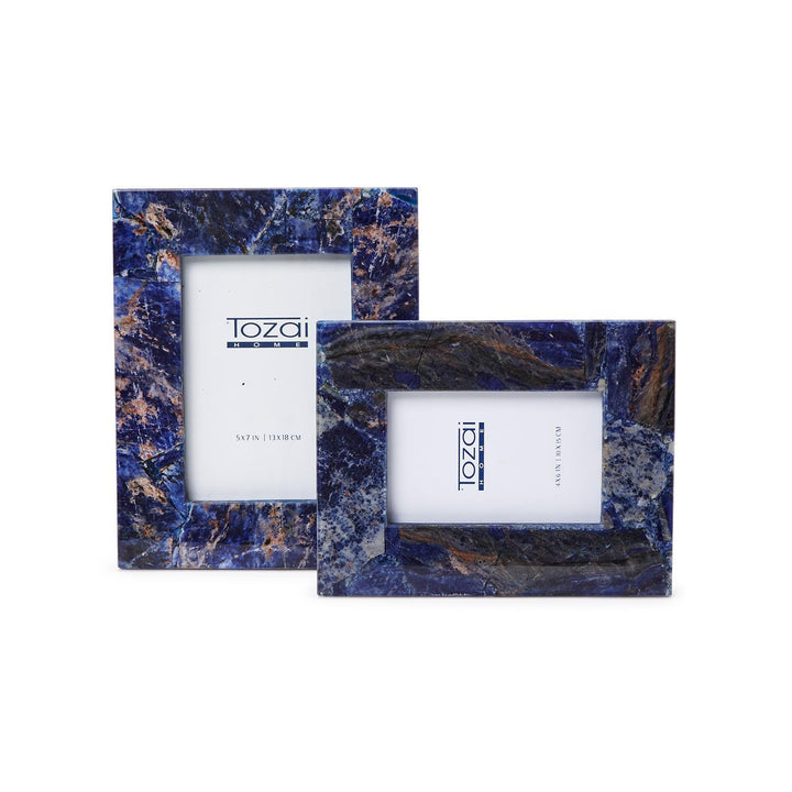 Sodalite Frame, 4x6 Inches