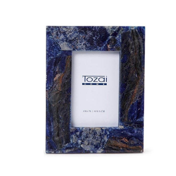 Sodalite Frame, 4x6 Inches