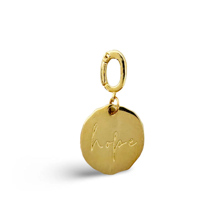 Morse Code Gold Charms