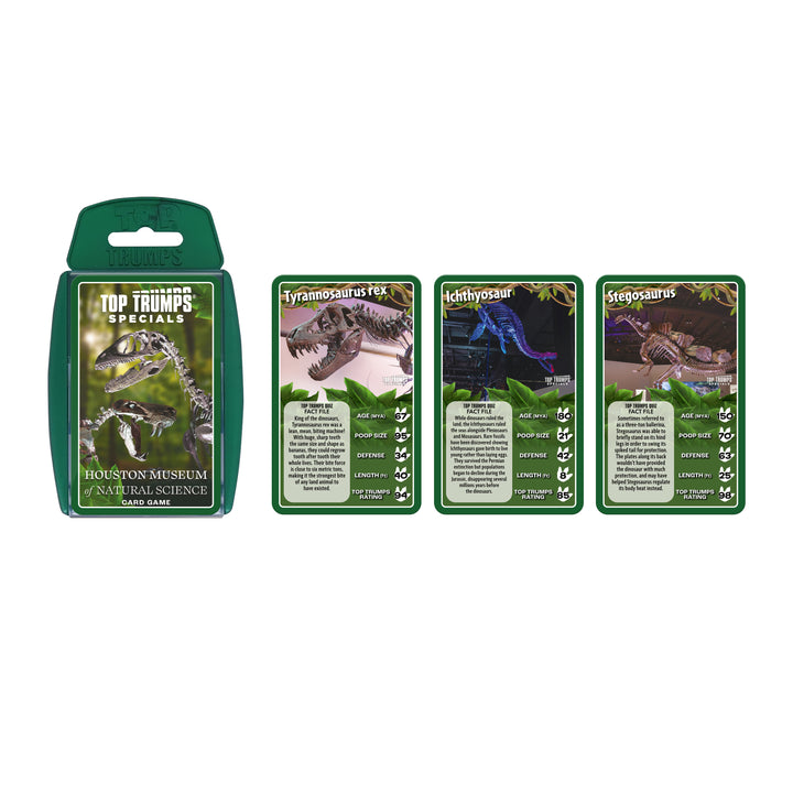 *FINAL SALE* HMNS Top Trumps Museum Dinosaur Card Game
