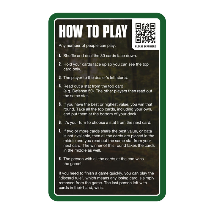 *FINAL SALE* HMNS Top Trumps Museum Dinosaur Card Game
