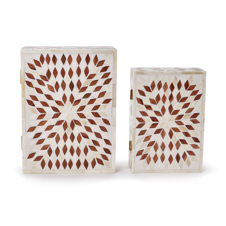 Large Raffles Hinged Covered Box