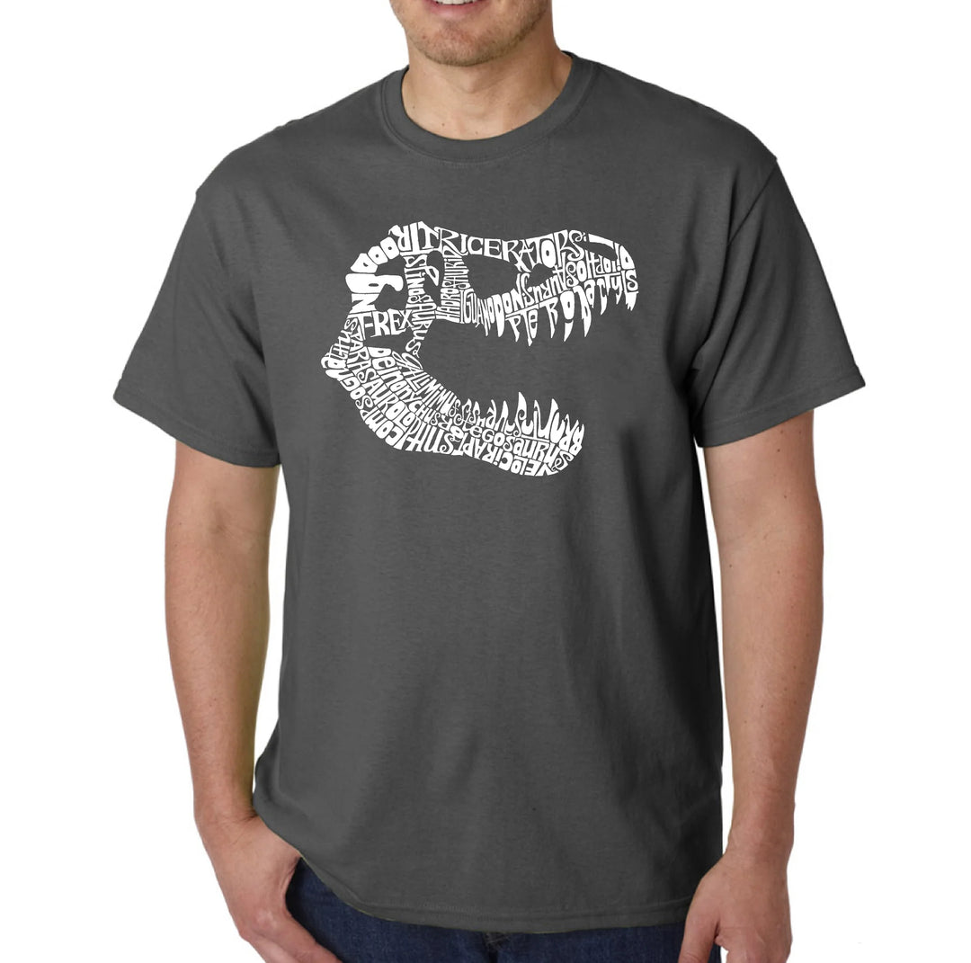 *FINAL SALE* HMNS Grey Word T. rex T-Shirt