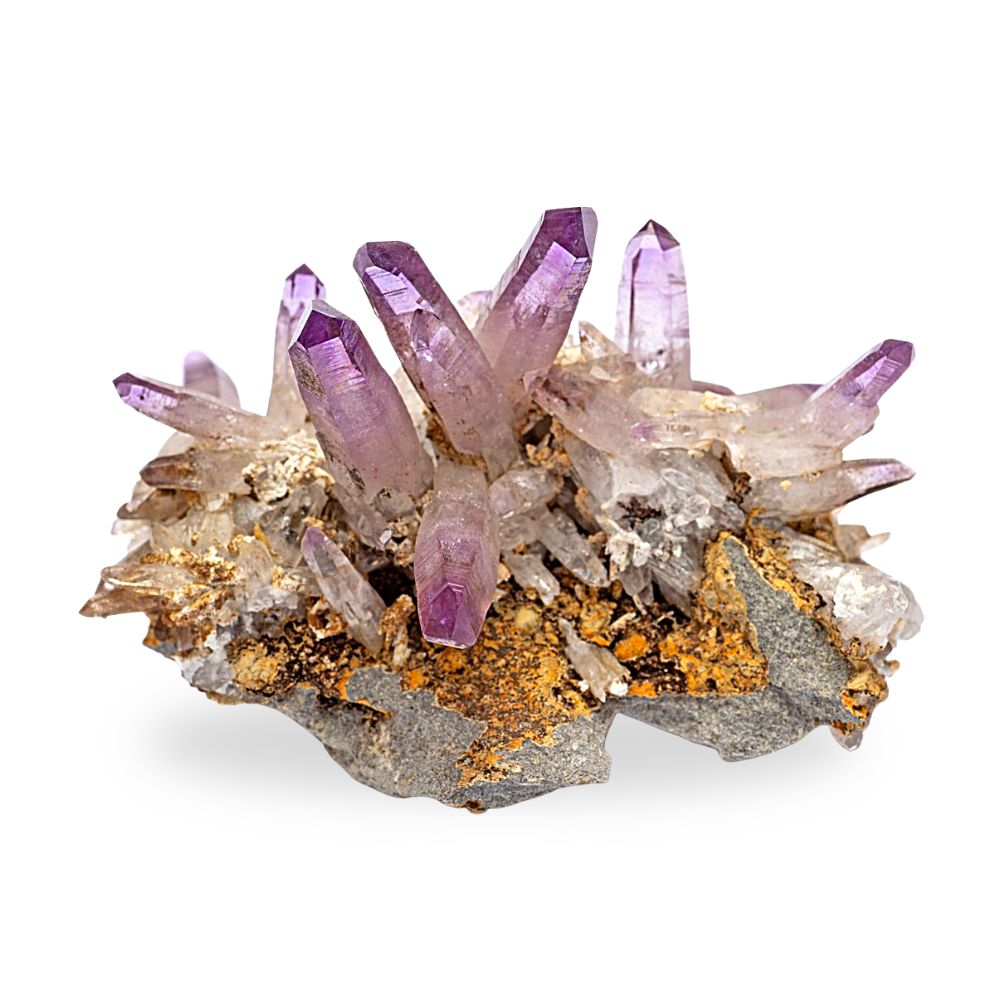 Amethyst Clusters in Matrix, Las Vigas