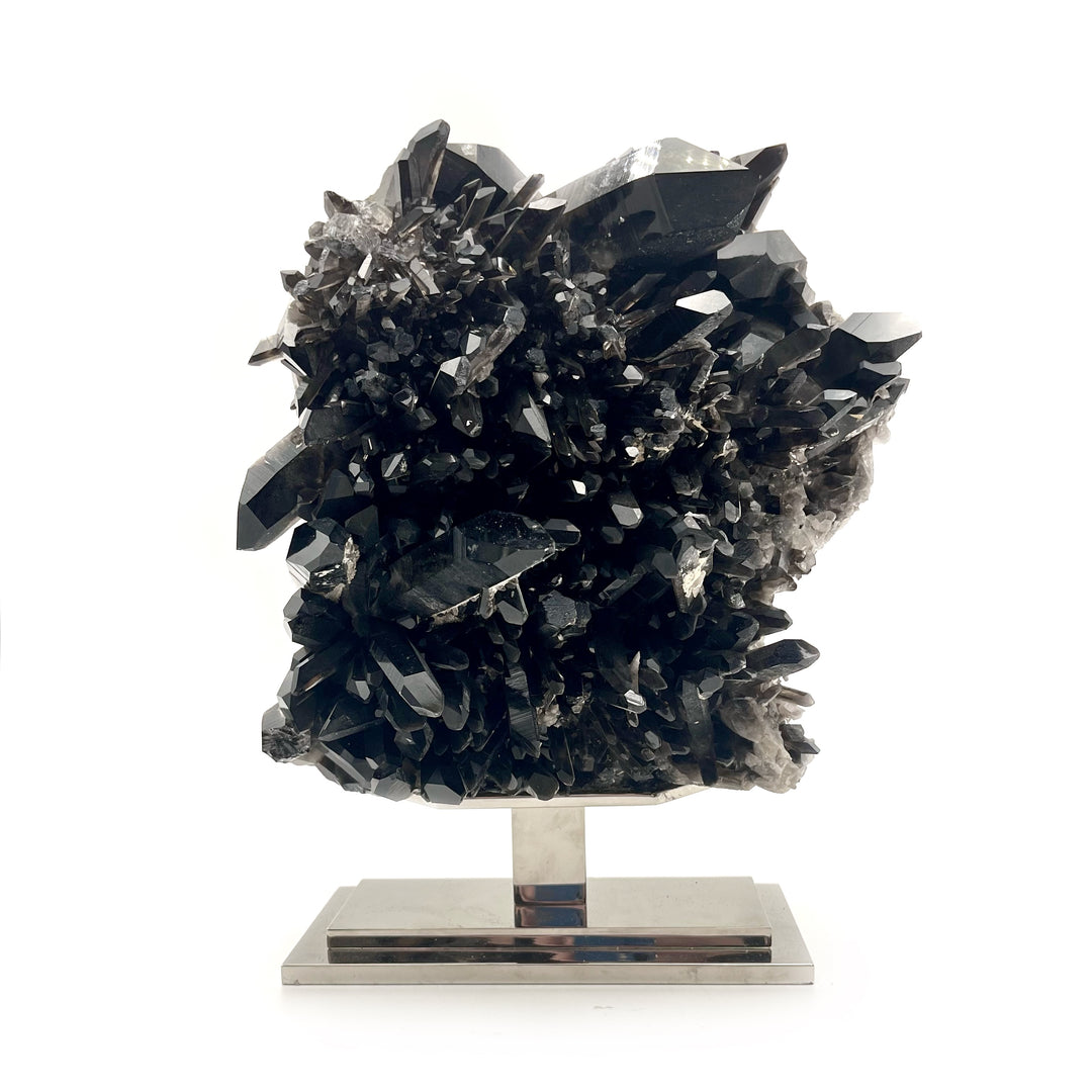 Black Quartz on Stand