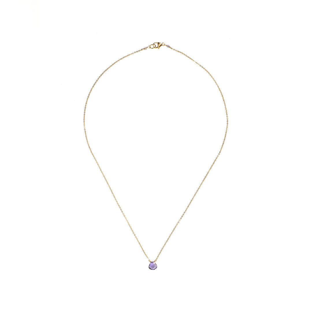 Baby Iolite Necklace