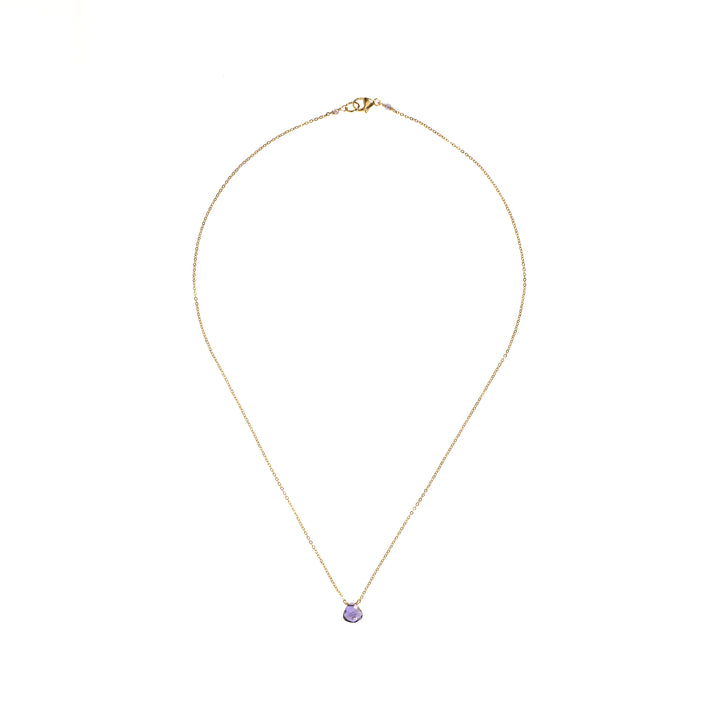 Baby Iolite Necklace