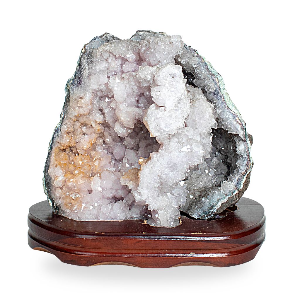 Brazilian Amethyst Crystal on Stand