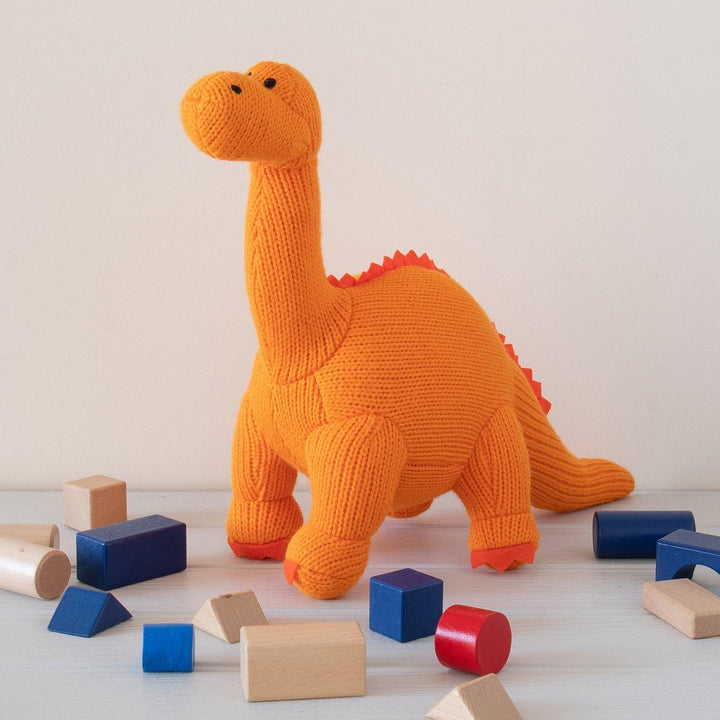 Large Diplodocus Knitted Plush Toy