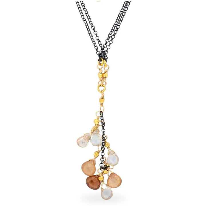 *FINAL SALE* Hessonite Garnet Necklace