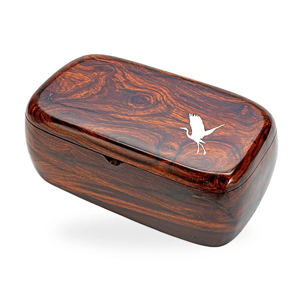 Crane Ironwood Trinket Box