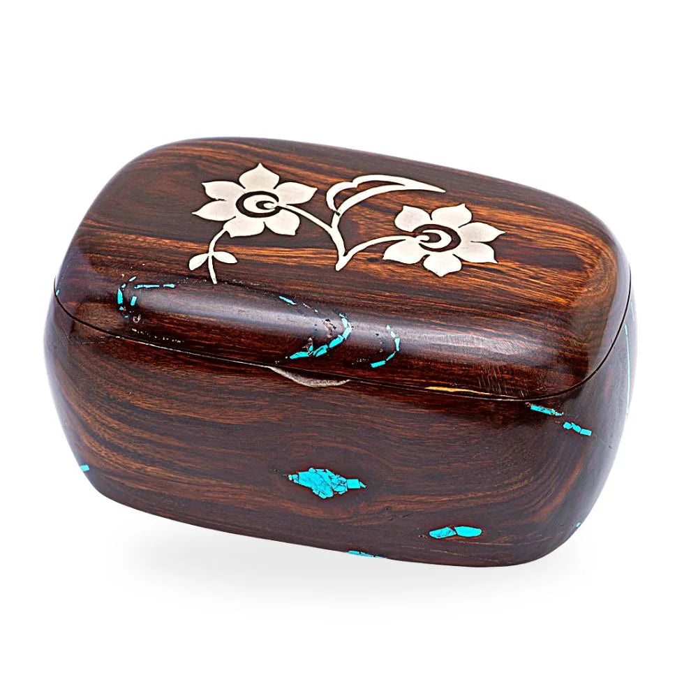 Flower Ironwood Box