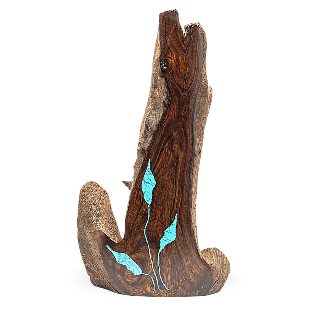 Ironwood Carving with Vines