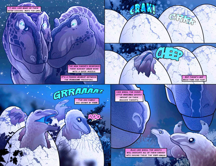 T. Rex Generations, a Graphic Novel