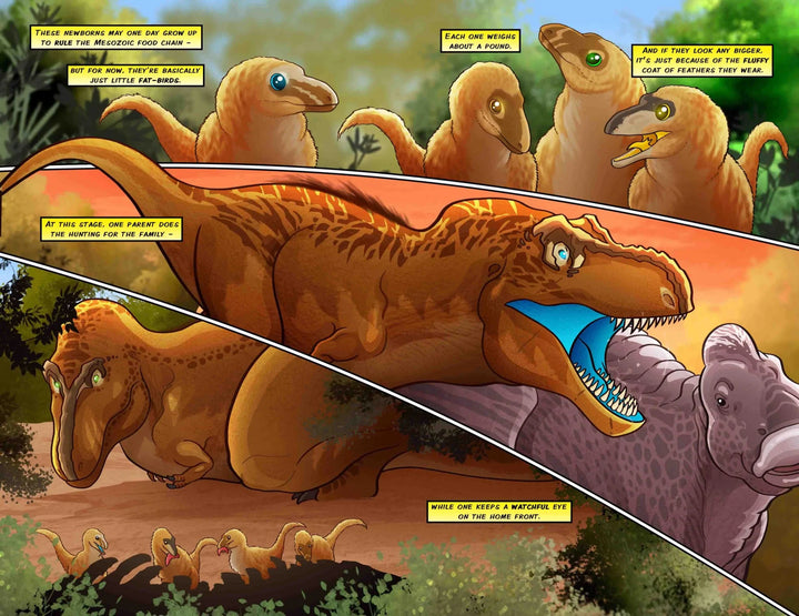 T. Rex Generations, a Graphic Novel