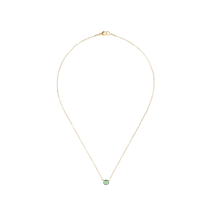Baby Indocolite Drop Necklace