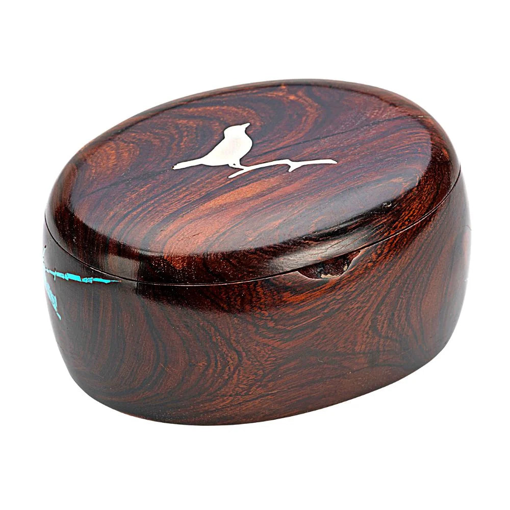 Ironwood with Silver Bird Box