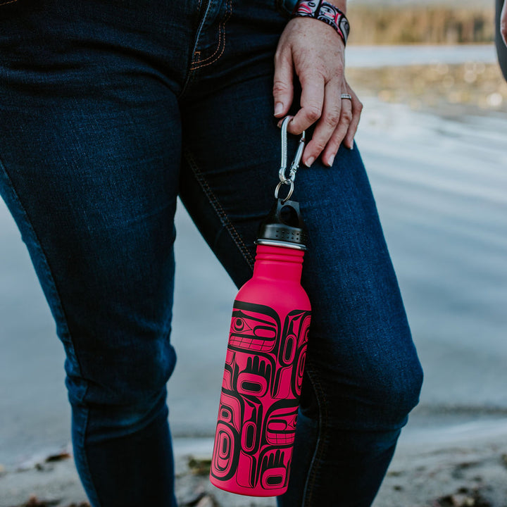 Metal Water Bottle, "Tradition" by Ryan Cranmer