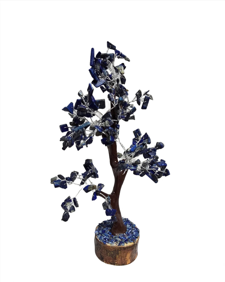 Gemstone Feng Shui Tree with Wooden Base
