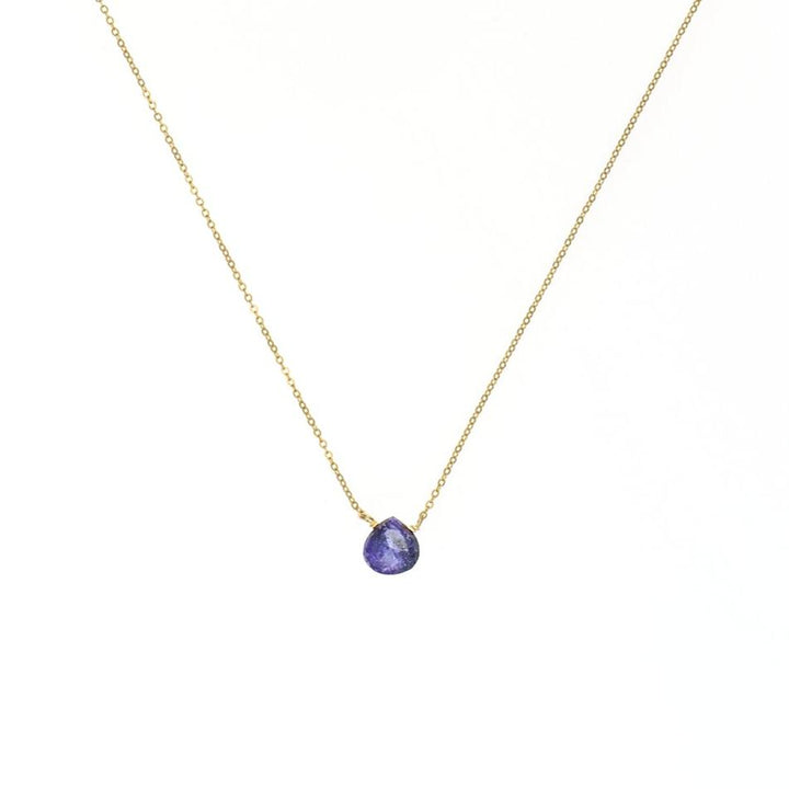 sapphire pendant necklace