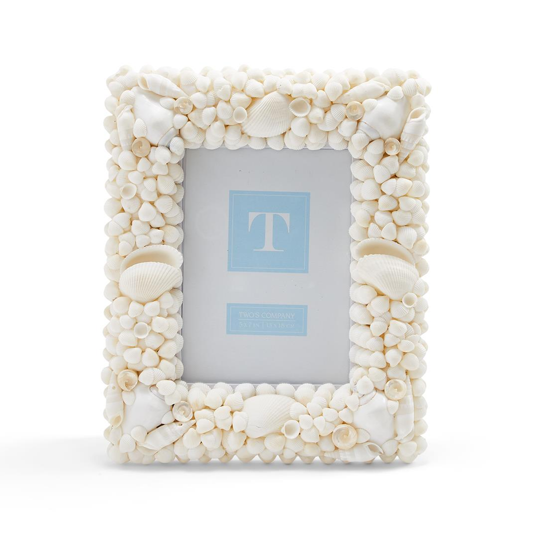 5 x 7 Shell Picture Frame