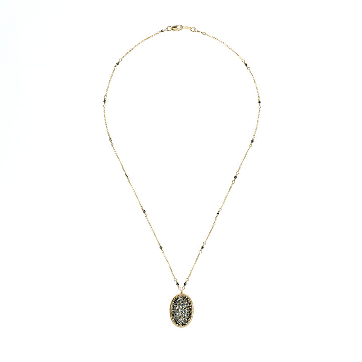 Smoky Crystal Necklace