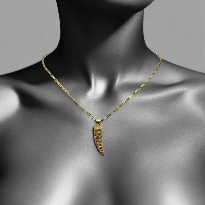 Snake Carving Necklace