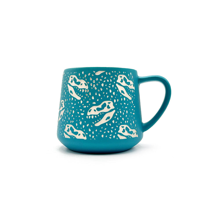 HMNS Chit-Chat Etched T. rex Mug