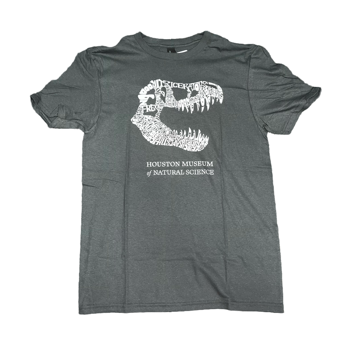 HMNS Grey Word T. rex T-Shirt