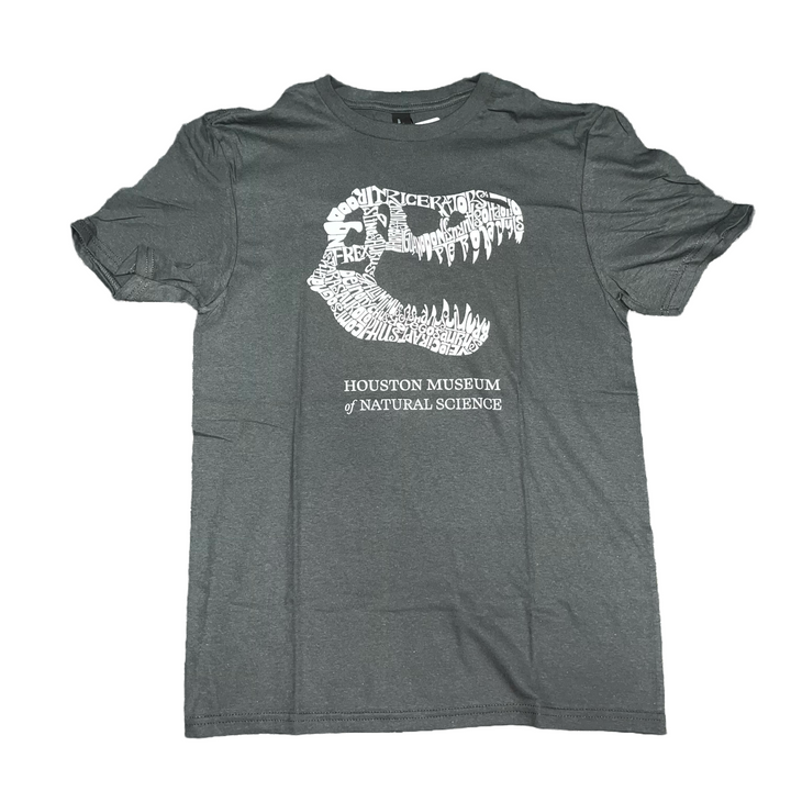 *FINAL SALE* HMNS Grey Word T. rex T-Shirt