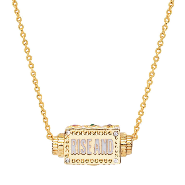 Rise and Shine Spinner Necklace