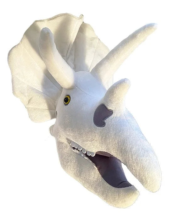 *FINAL SALE* Gigantic Triceratops Skull Dinosaur Plush