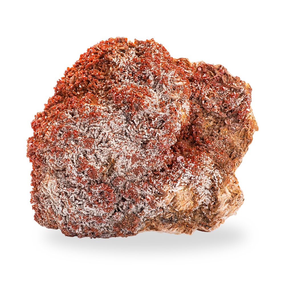 Vanadanite with Barite - Large