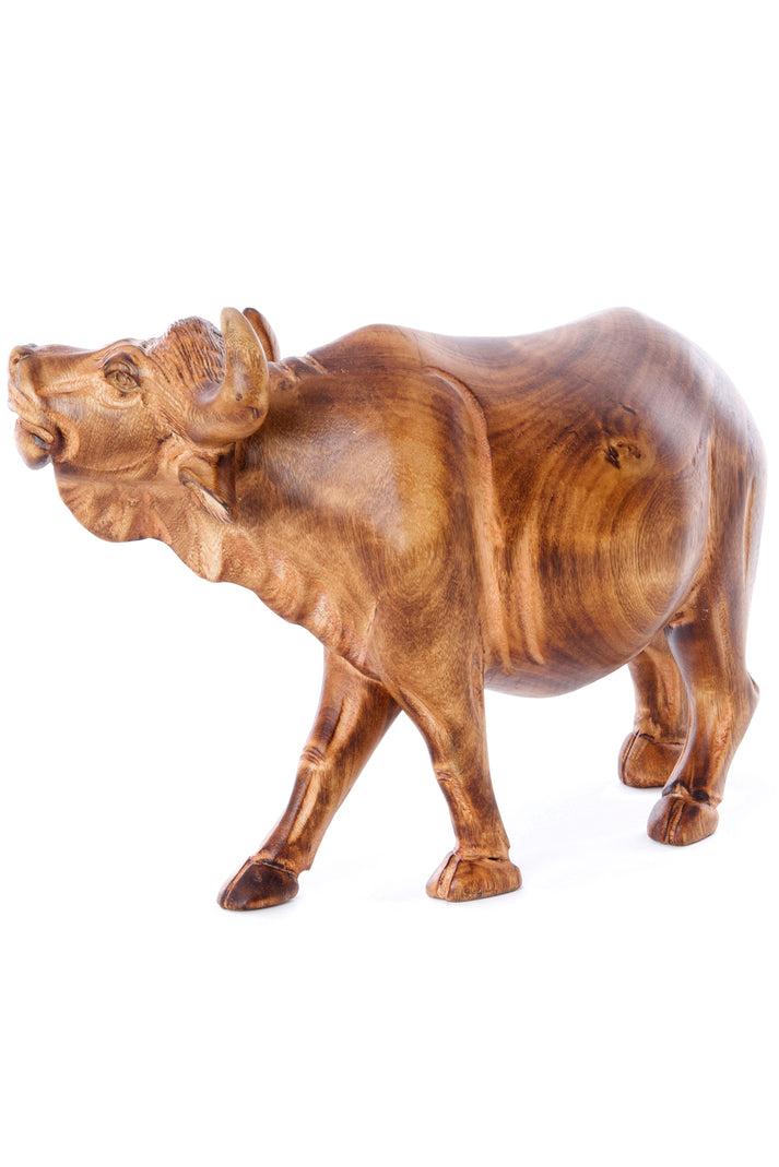 Burnt Jacaranda Water Buffalo Carving